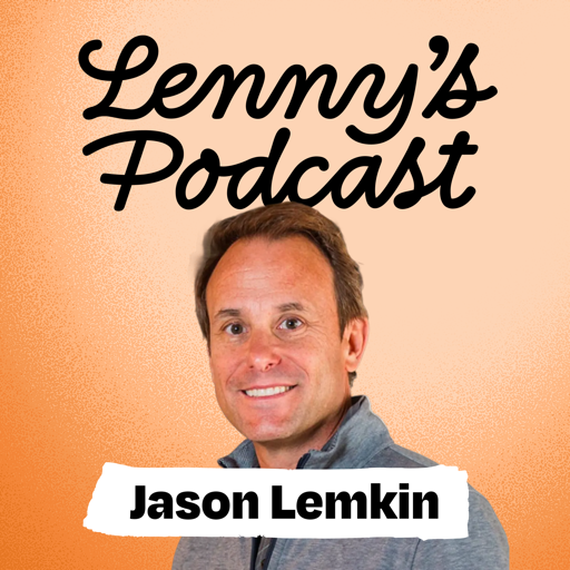 Lenny's Podcast episode artwork featuring Jason Lemkin